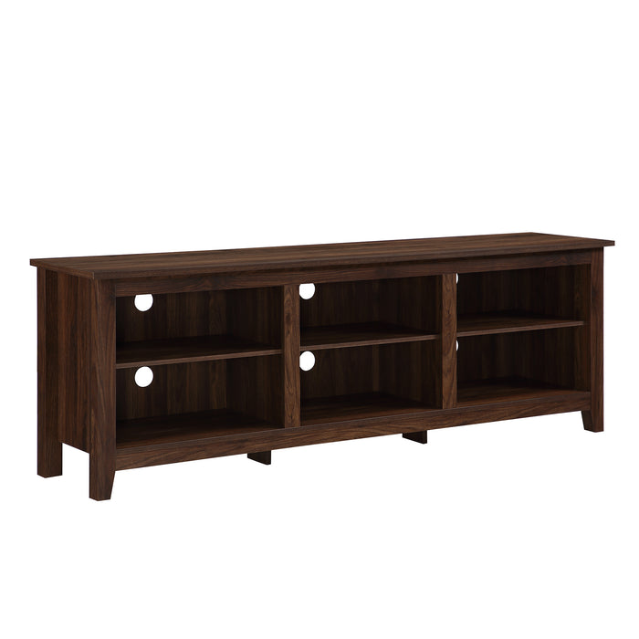 Aglow 70' TV Stand with Open Shelf Storage for TVs Up To 80 Inches by Walker Edison