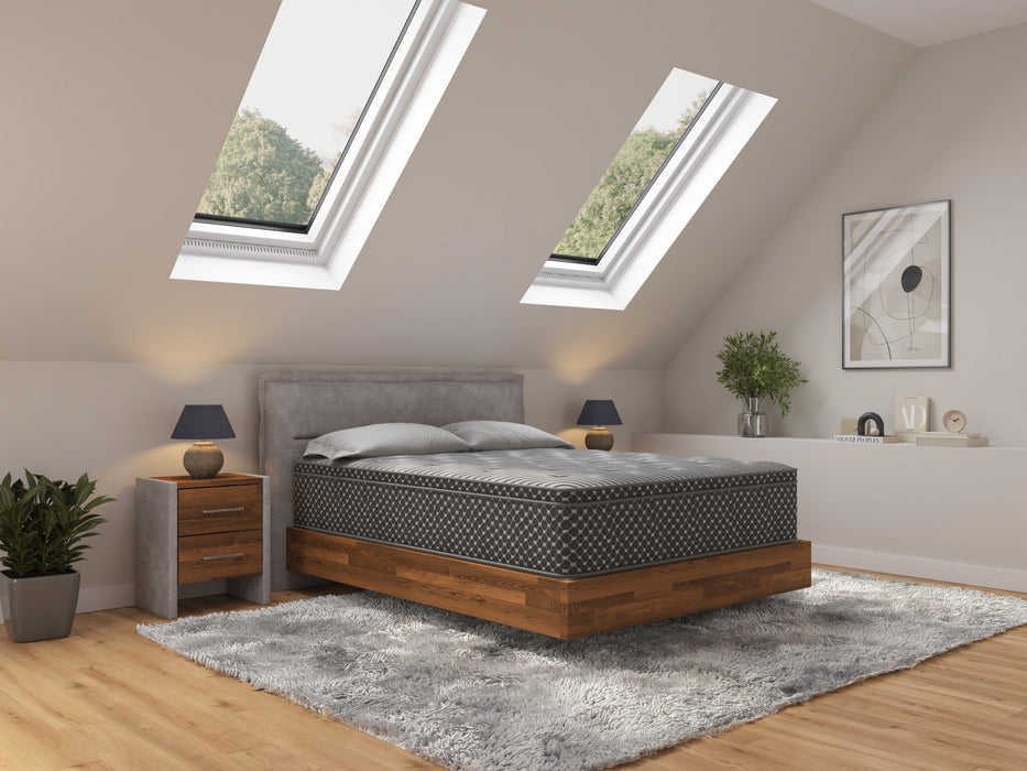 13' Quilted Eurotop Hybrid King Mattress, Plush