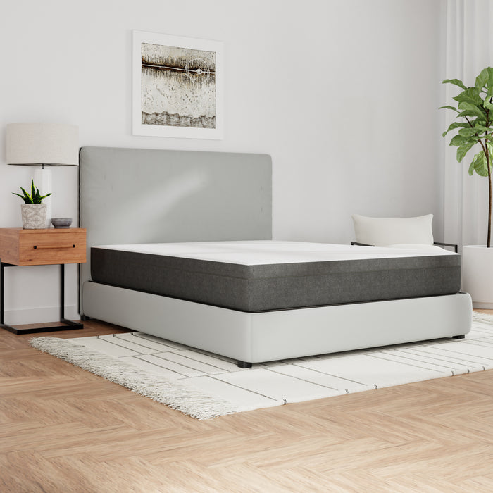 10' Rose Medium Gel Memory Foam Mattress with Edge Support and Air Grid Twin