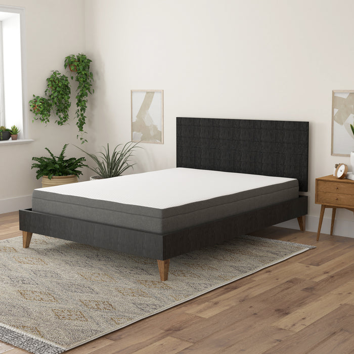 8' Daisy Firm Memory Foam Mattress with Edge Support and Air Grid Cal King
